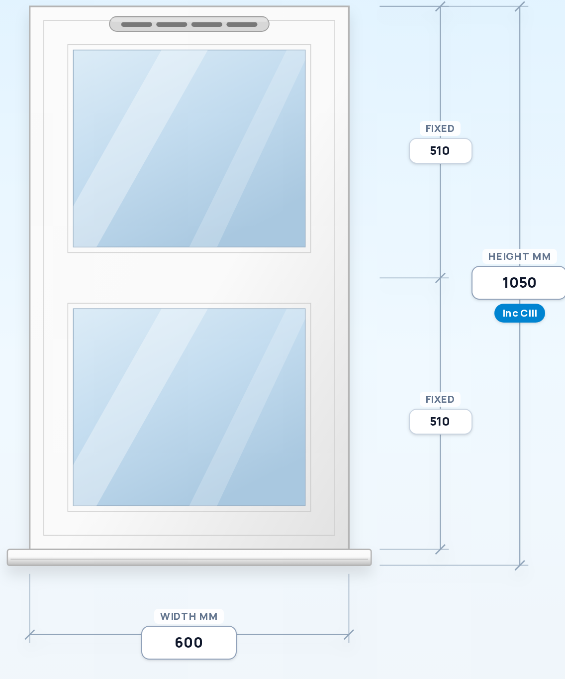 Fixed over Fixed window drawing